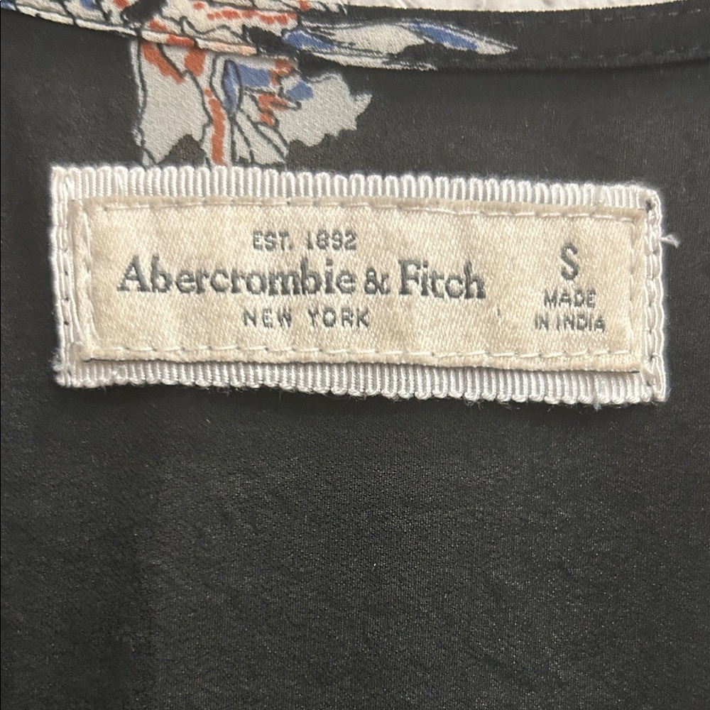 Abercrombie & Fitch Floral Fringe Kimono Sweater - Picture 2 of 2